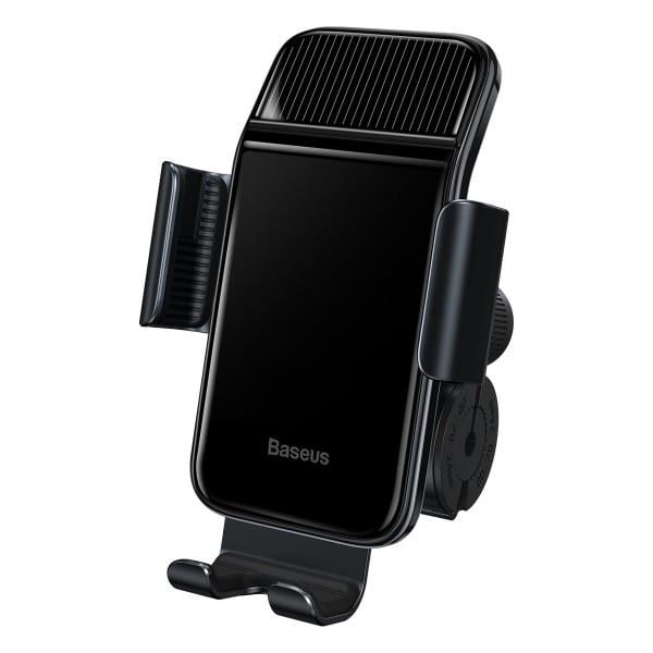 Тримач велосипедний Baseus Smart Solar Power Wireless Cycling Electric Holder 4,7-6,7" (SUZG010001)