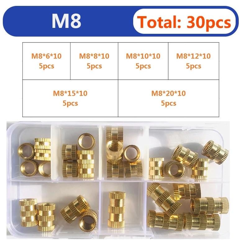 Гайки с накаткой M8 30 шт. (SP-06773008) - фото 8 Гайки с накаткой M8 30 шт. (SP-06773008) - фото 8