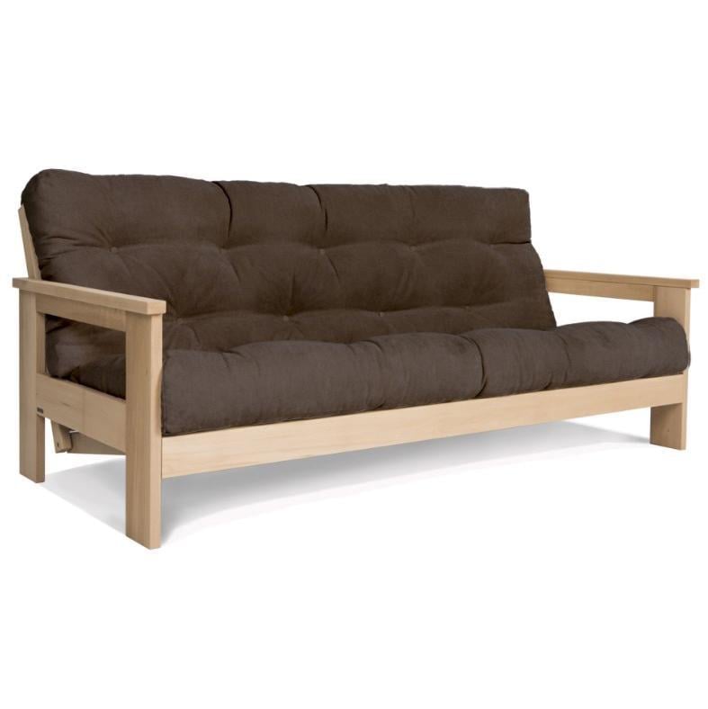 Диван-футон раскладной Woodman Mexico из массива дерева Бук/Коричневый