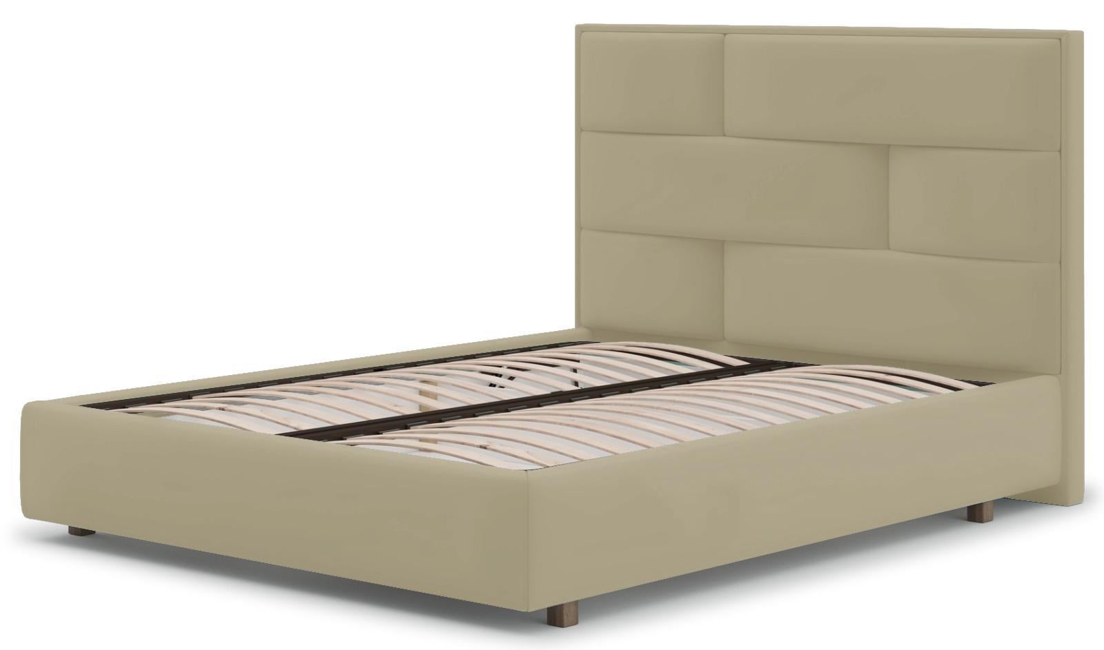 Кровать Стенфорд с подъемным механизмом 160х200 см Allure Ecru