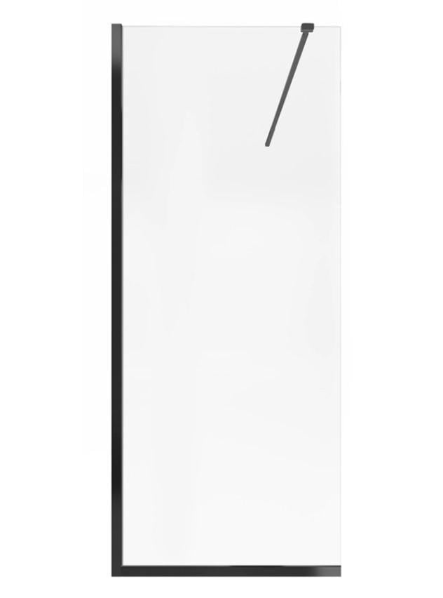 Душевая перегородка Qtap Walk-In Standard BLM209.C8 90х200 см стекло Clear 8 мм покрытие CalcLess