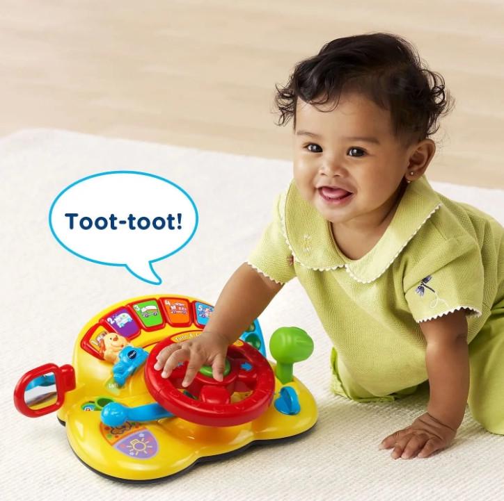 Кермо музичне Vtech Turn and Learn Driver - фото 4 Кермо музичне Vtech Turn and Learn Driver - фото 4