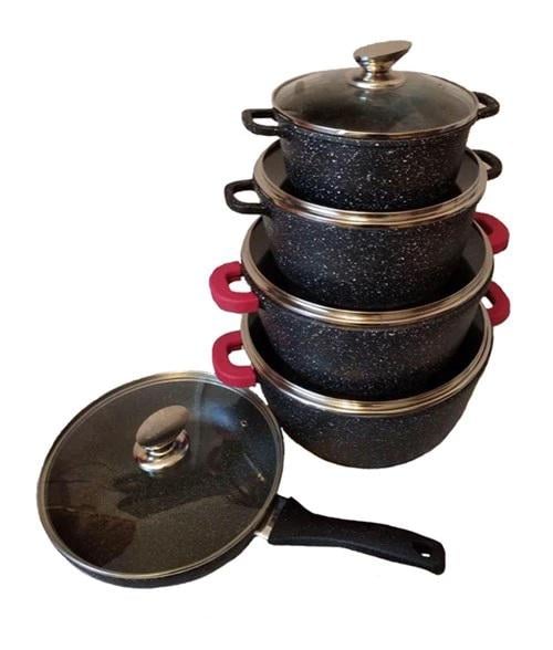 Набор посуды BN-328 с мраморным покрытием 10 пр. (9491300)