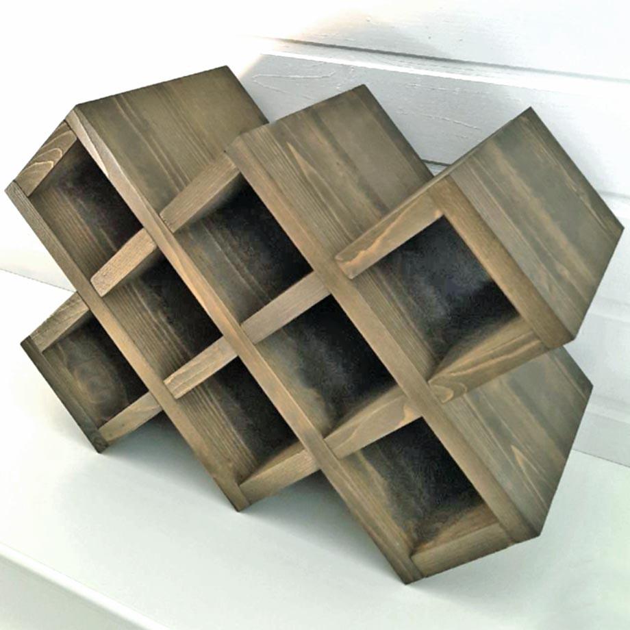 Полка для вина настольная Тамая Сепия (Впс-014308)