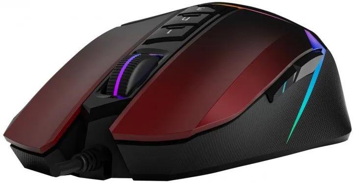 Компьютерная мышка проводная A4Tech Bloody W60 Max RGB Gradient Red (26711817) - фото 4