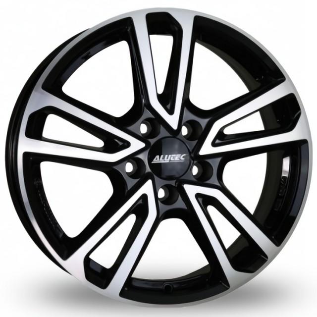 Литые диски Alutec Tormenta 7,5x17 5x112 ET36 DIA66,6 Diamond black front polished