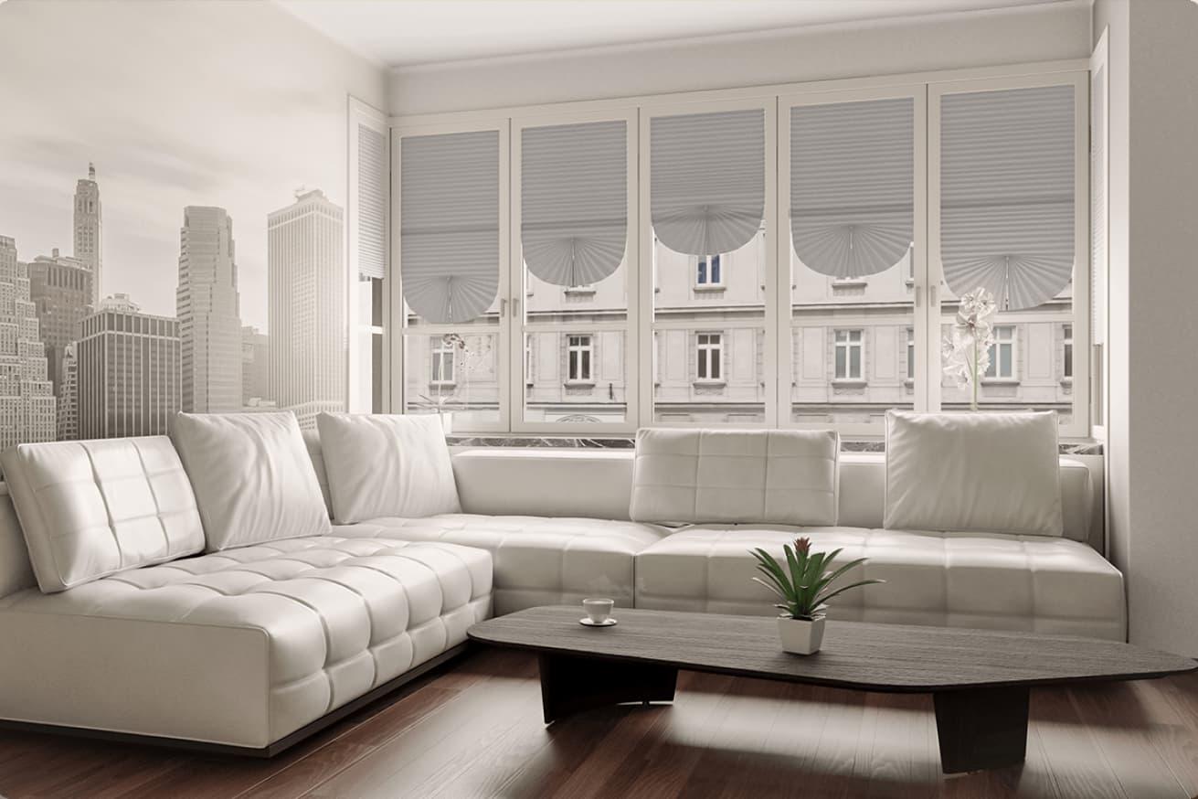 Штора-плісе Redi Shade 91х121 см 4 шт. Білий (26358620) - фото 6