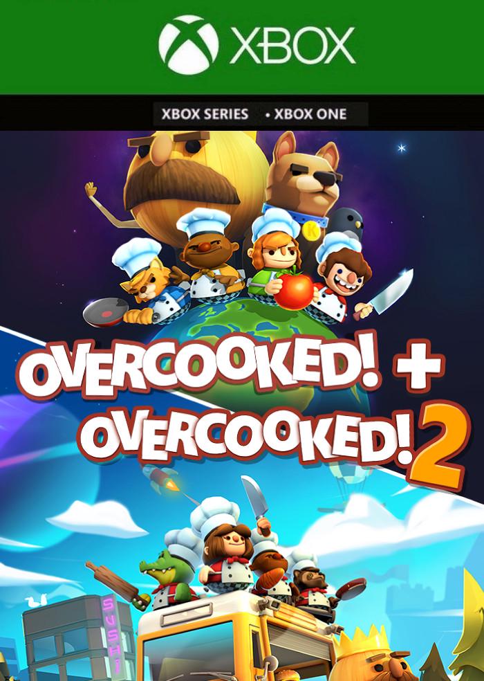 Ключ активації Overcooked! та Overcooked! 2 для Xbox One/Series (54049806)