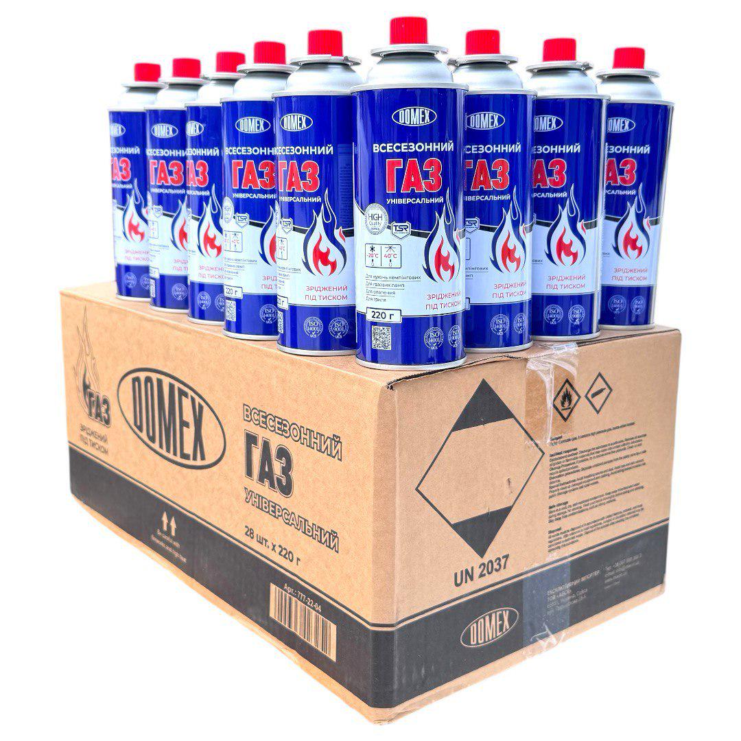 Баллон газовый Domex 220 г (31642400)