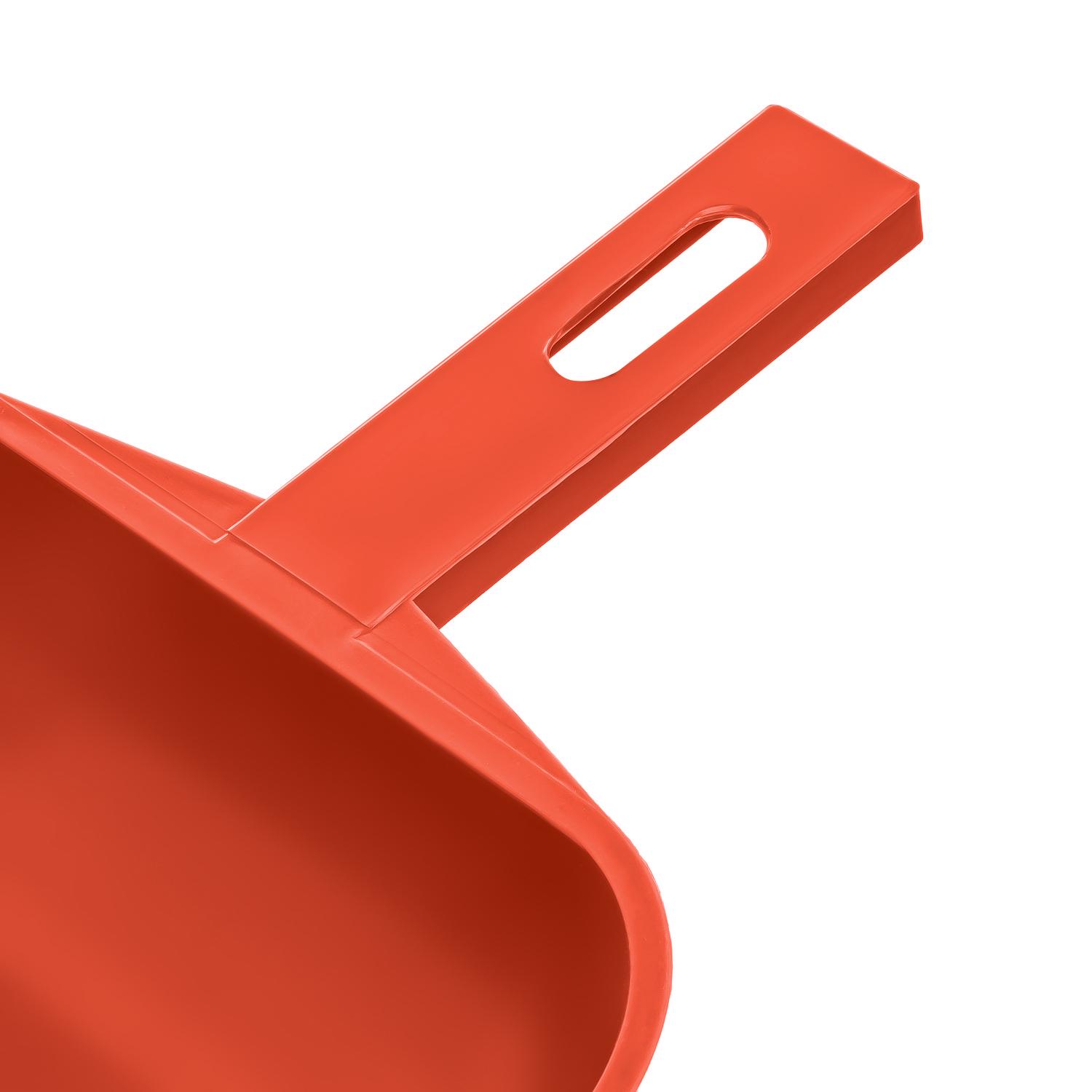 Совок для сміття пластиковий Червоний (24099457) - фото 5 Совок для сміття пластиковий Червоний (24099457) - фото 5