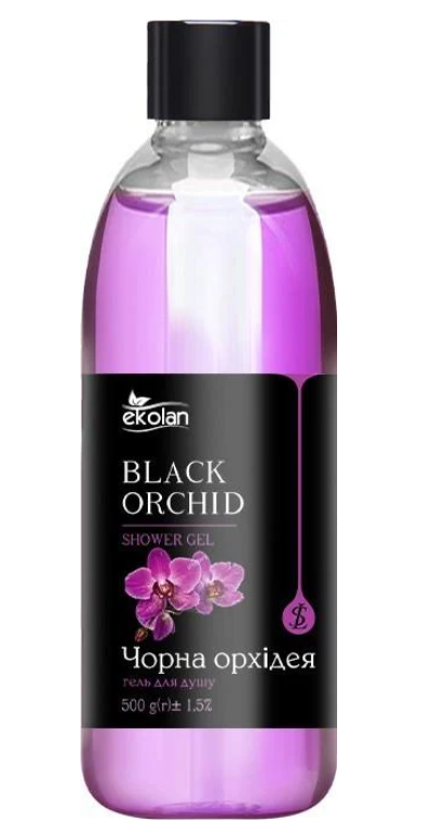 Гель для душа Ekolan Черная орхидея 500 мл