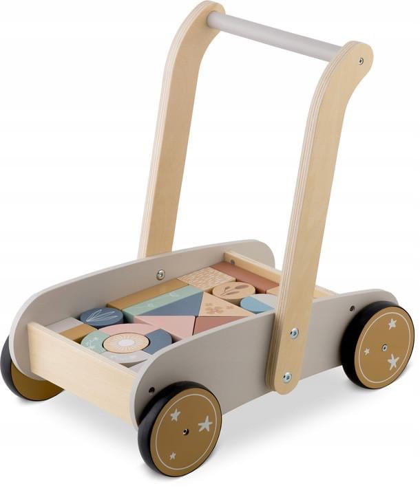 Ходунки-каталка игровые Nukido NK-856 деревянная мастерская для детей