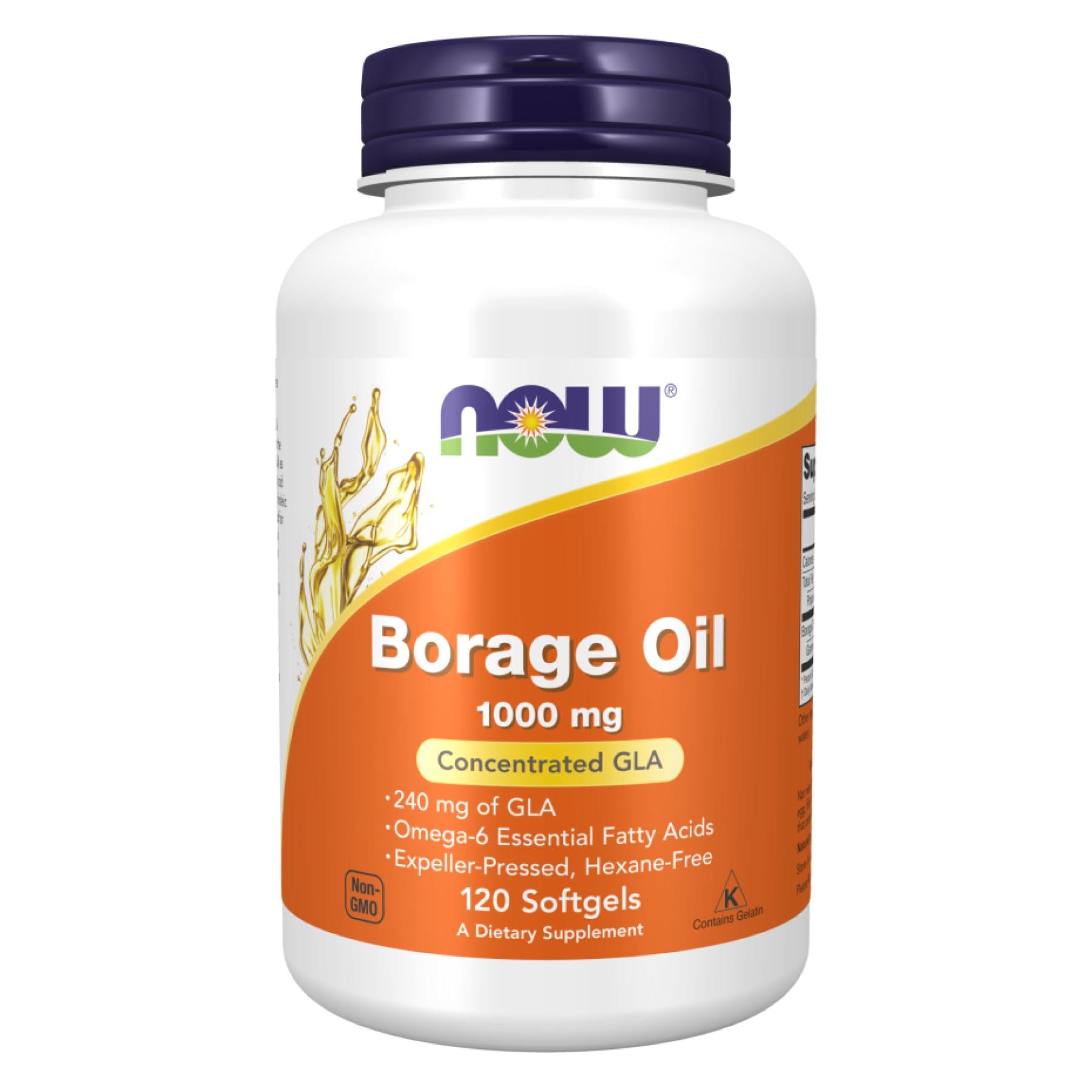 Добавка Borage Oil 1000 mg 120 sgels (2022-10-2371)