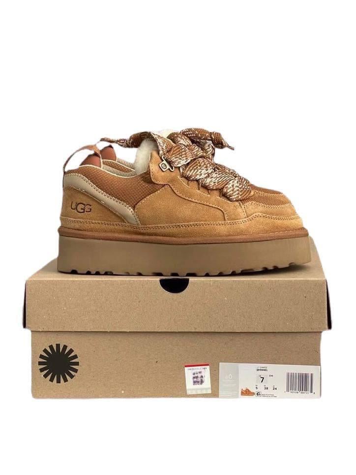 Кросівки жіночі UGG Lowmel Platform Sneaker Chestnut р. 37 Коричневий (20128)