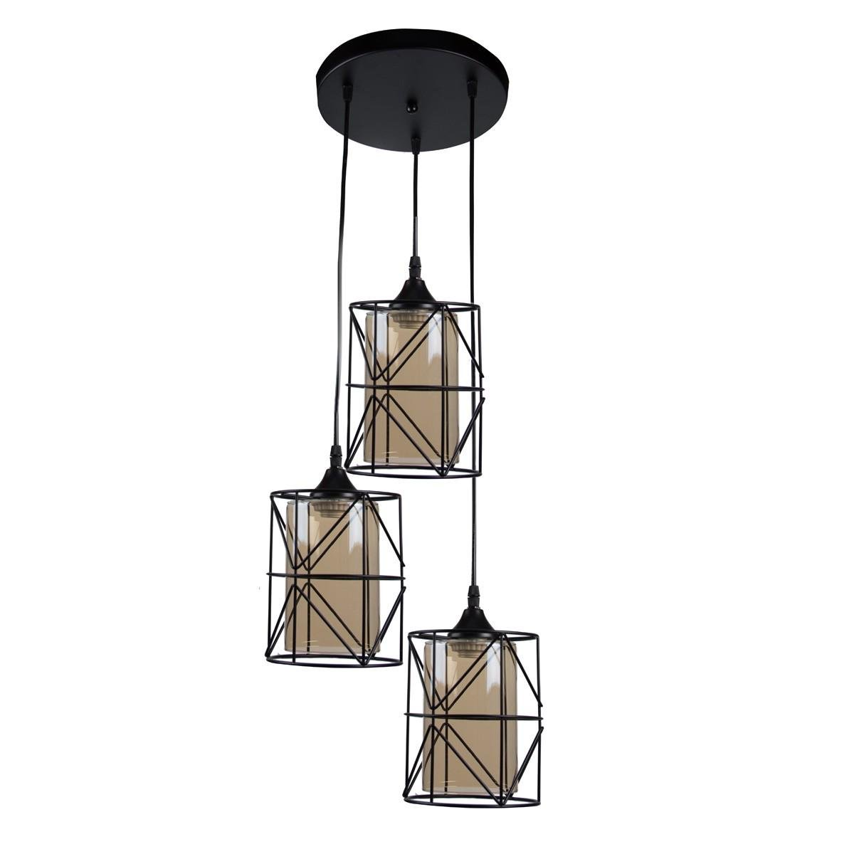 Люстра підвесна лофт Sunlight N3747/3H