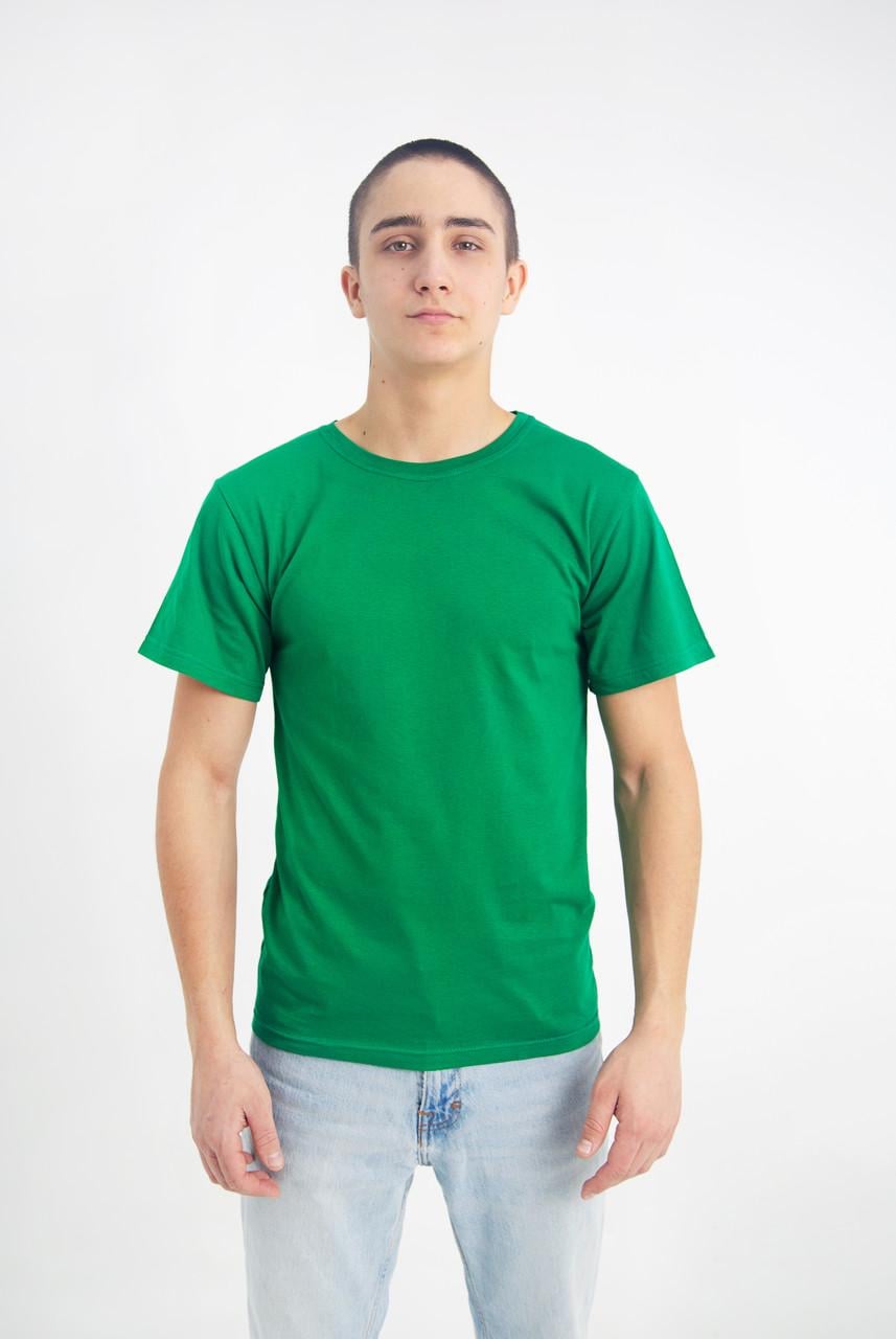 Футболка універсальна 5XL Зелений (34016303) Футболка універсальна 5XL Зелений (34016303)
