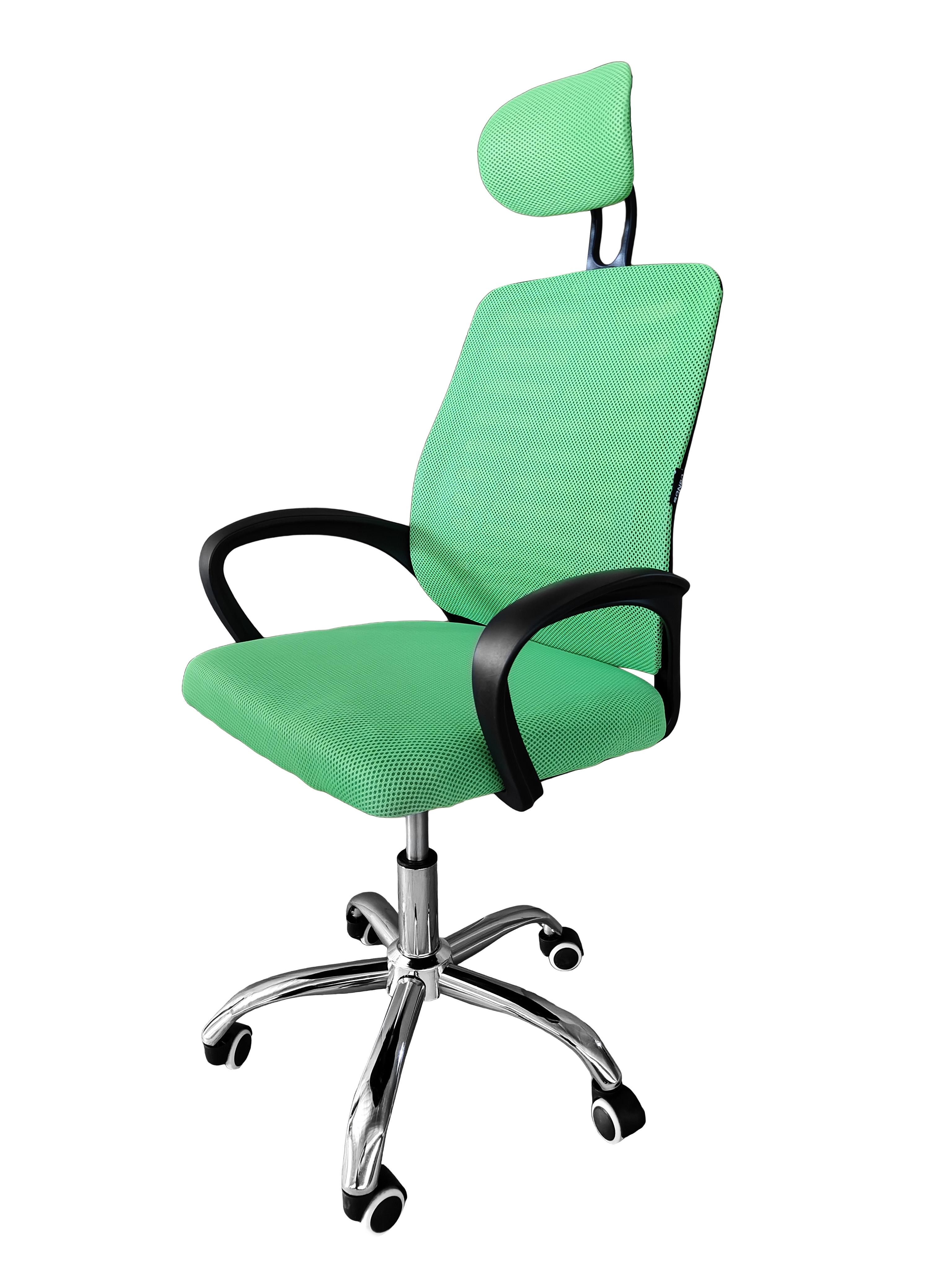 Кресло офисное компьютерное Bonro B-6200 Зеленый (4586) - фото 6 Кресло офисное компьютерное Bonro B-6200 Зеленый (4586) - фото 6