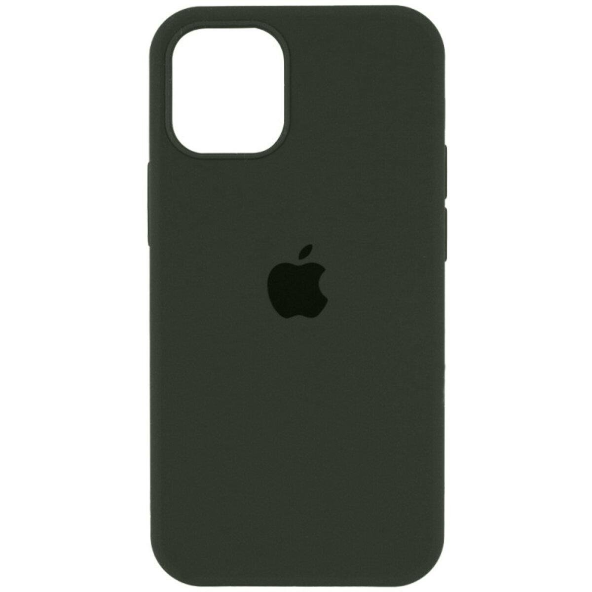 Протиударний чохол Silicone Full Case AA Open Cam для Apple iPhone 14 Atrovirens