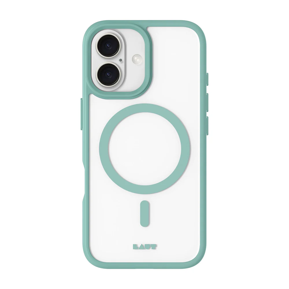 Чехол-накладка Laut Huex Protect for iPhone 16 with MagSafe, Green (L_IP24A_HPT_GN)