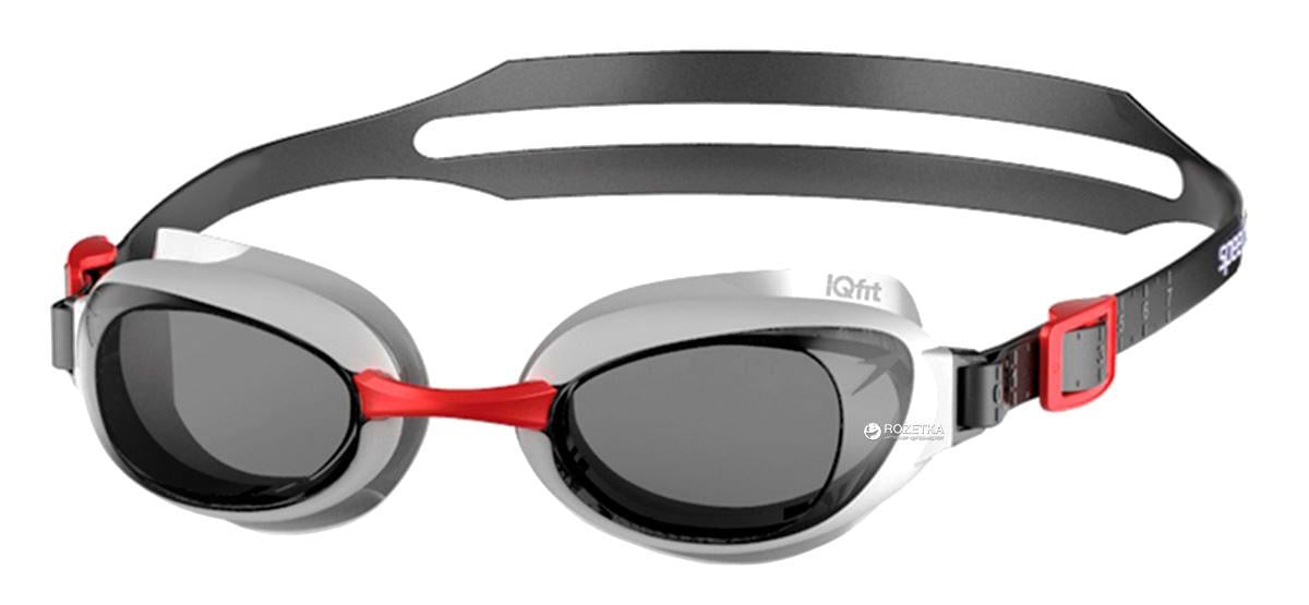 Окуляри для плавання Speedo Aquapure Gog AU Red/Smoke (5051746919762)