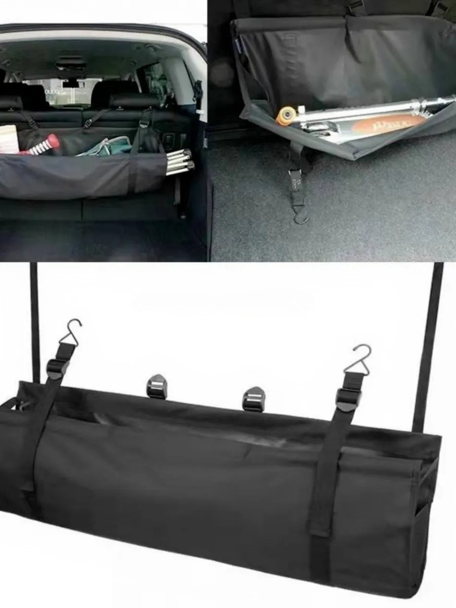 Органайзер в багажник автомобіля універсальна підвісний Оксфорд Чорний (40046) - фото 10 Органайзер в багажник автомобіля універсальна підвісний Оксфорд Чорний (40046) - фото 10