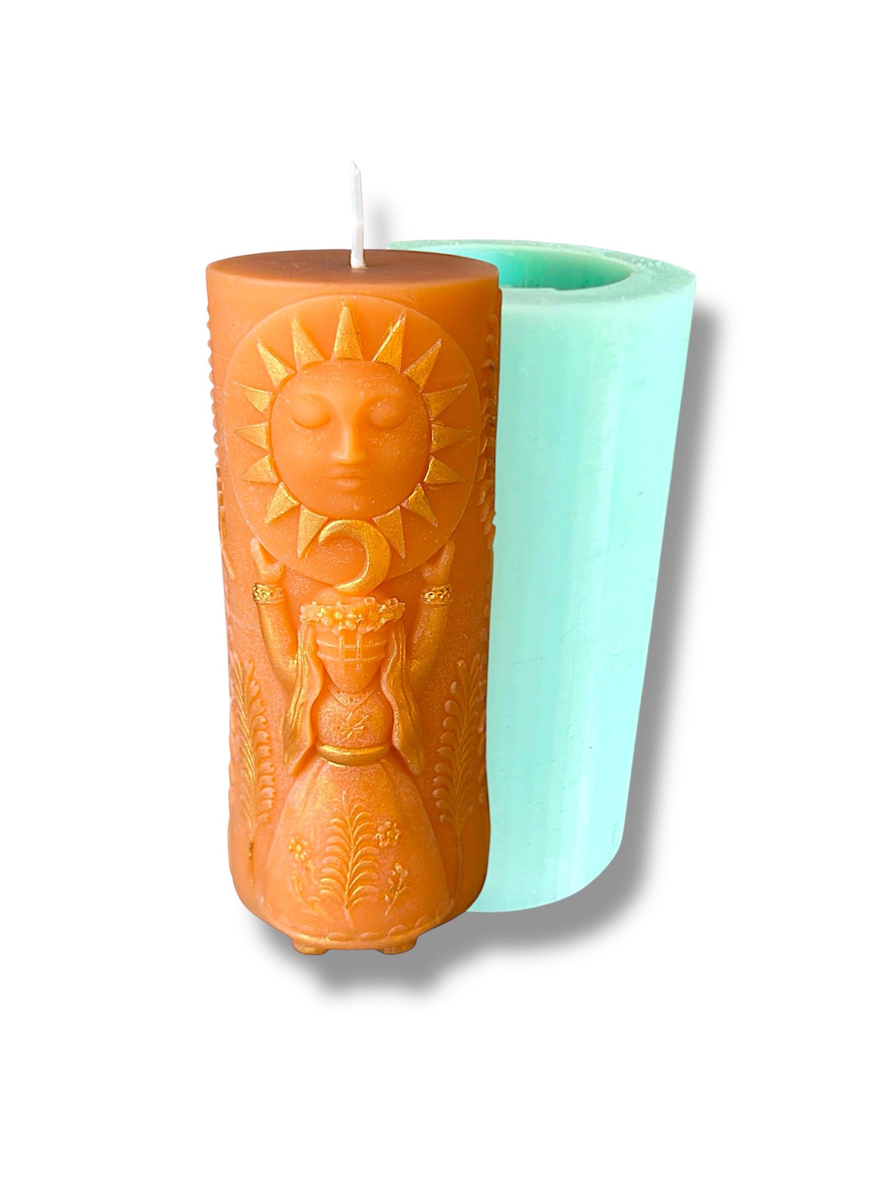 Молд силіконовий циліндр Купальська Берегиня