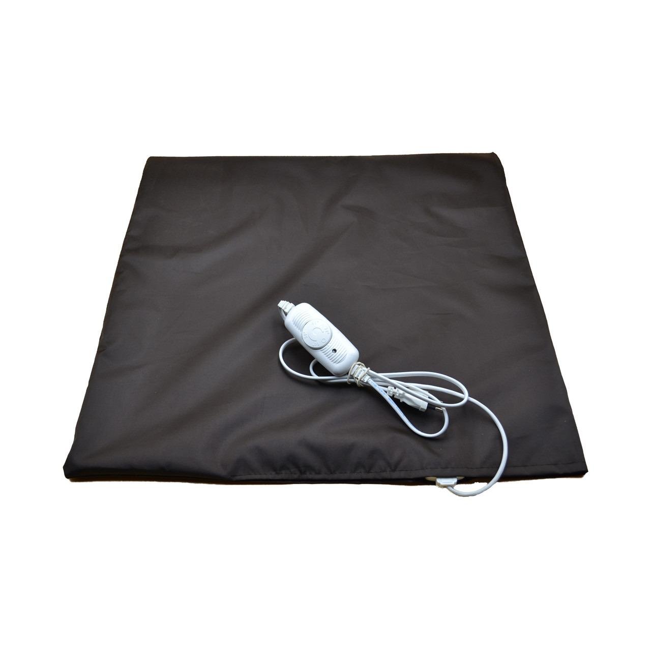 Електрогрілка для тварин/розсади водонепроникна Shine 50х50 см з плавним регулятором і термостатом 100 Вт