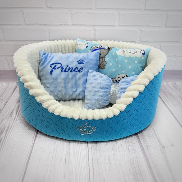 Лежанка для собак Брістоль Princess Amore mio Cane до 3 кг (ОВ-0030) - фото 3