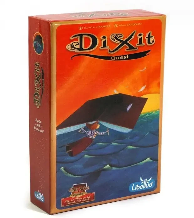 Дополнение к игре Диксит 2: Кест Dixit 2: Quest 84 карты (2220211206)