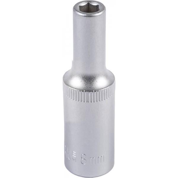 Насадка торцевая 6-гранная удлиненная MasterTool GM CRV 1/2" 8 мм (78-0508)