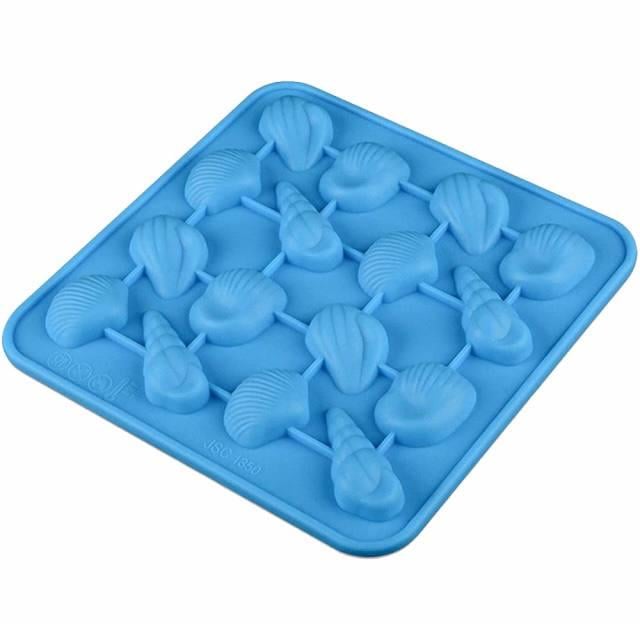 Форма для конфет силиконовая Ракушки 16 ячеек (920a65c7)