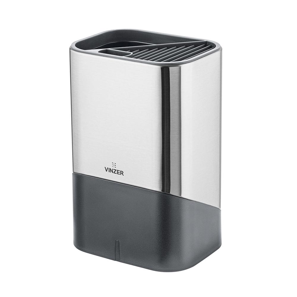 Підставка для кухонного приладдя Vinzer 50340 нержавіюча сталь Сірий (168043) - фото 2 Підставка для кухонного приладдя Vinzer 50340 нержавіюча сталь Сірий (168043) - фото 2