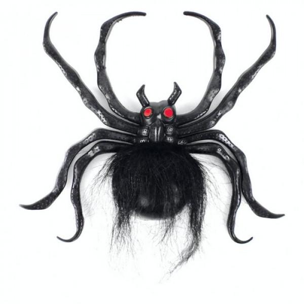 Декор для Хэлоуина Seta Паук Черная вдова с мехом (19-462BLK)