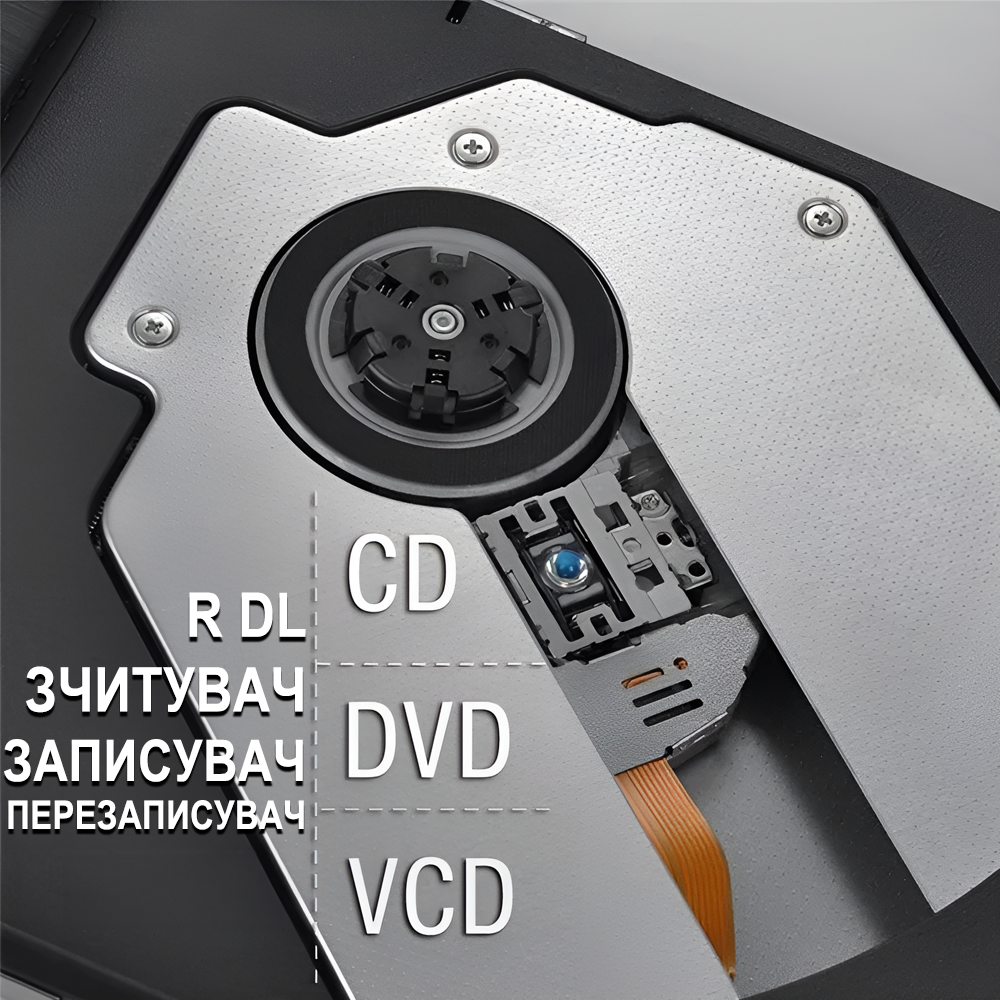 Дископривод внешний оптический Addap USB 3.0+ Type-C EDB-02 - фото 8