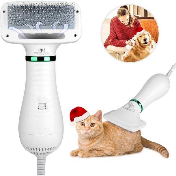 Гребінець для шерсті PET GROMING DRYER Білий - фото 2