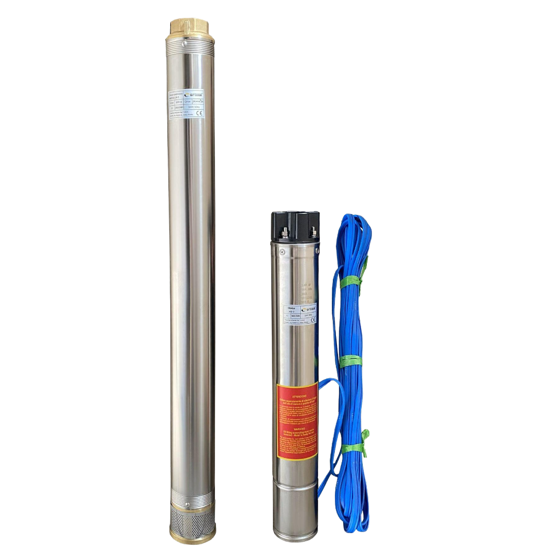 Насос скважинный Optima4SD10/18 3 кВт 3-фазный с повышенной стойкостью к песку 109 м