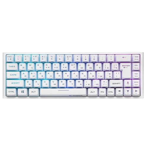 Клавиатура беспроводная 2E KG360UWT Gaming KG360 RGB 68 key WL ENG/RU/UA White (12909655)