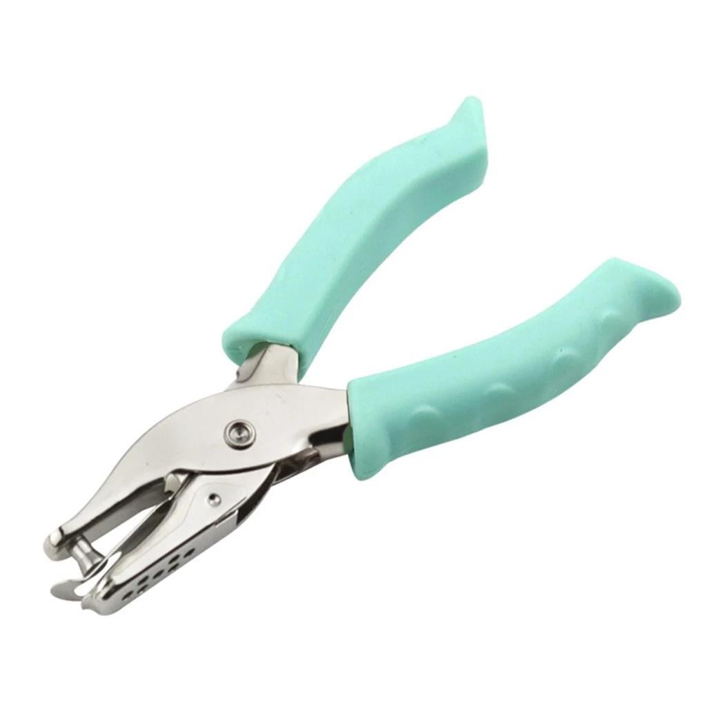 Дырокол на одно отверстие Ø 6 мм LUX Green (137850)