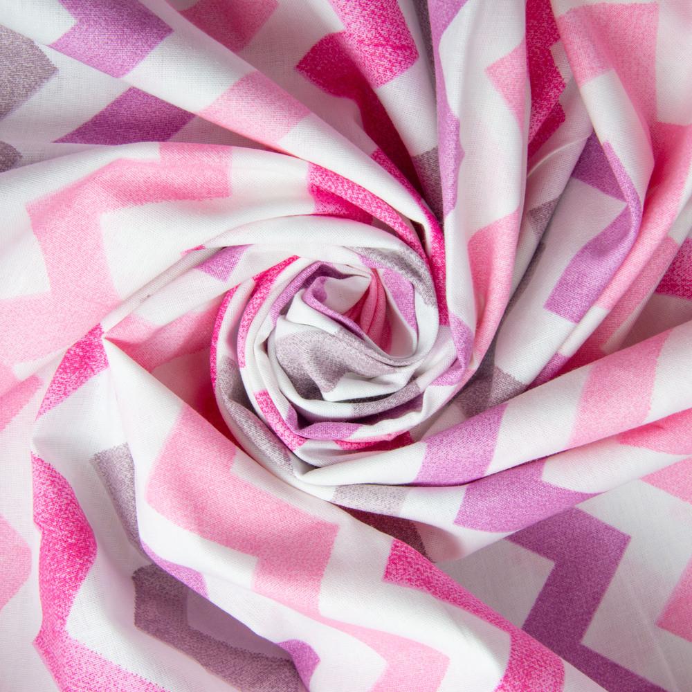 Ткань бязь ранфорс для постельного белья 23666 v-6 Зигзаг 130 г/м2 240 см (2368859867)