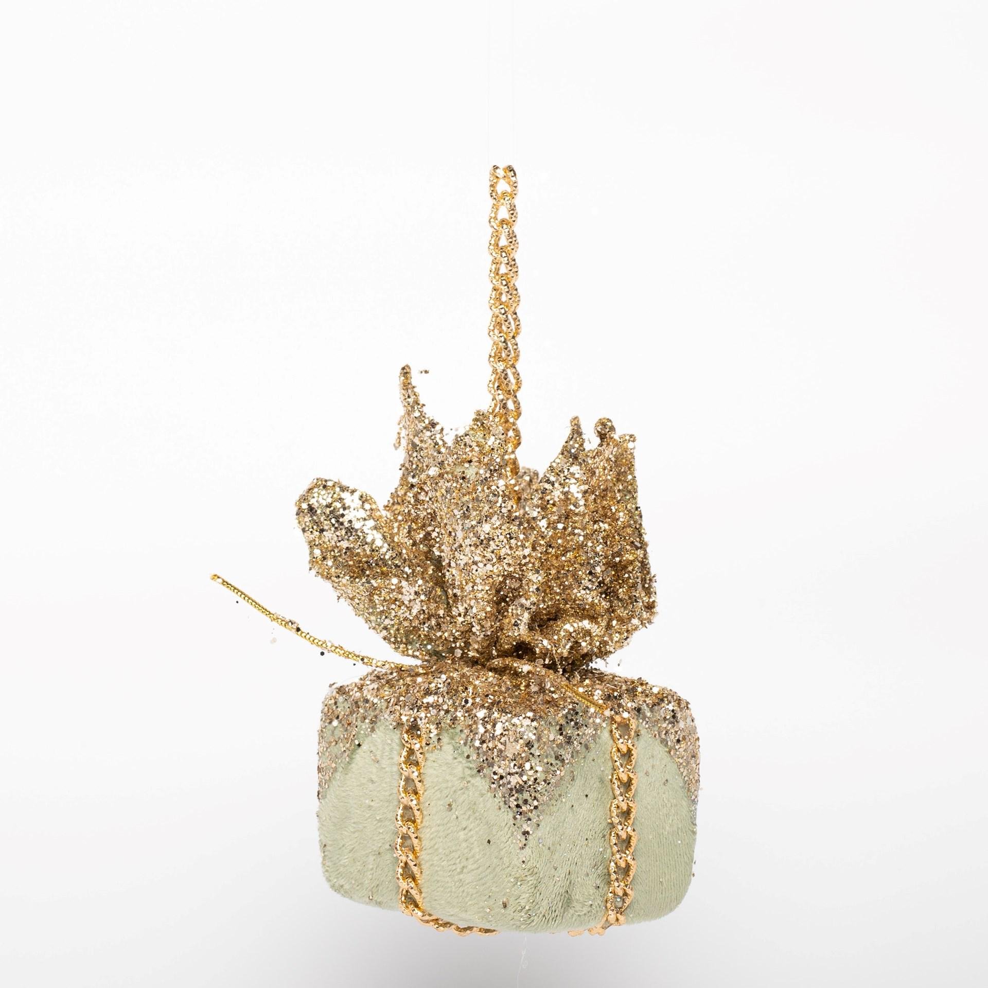 Іграшка на ялинку Флоріаль "Стефанія" подарунок 12 см (4004)