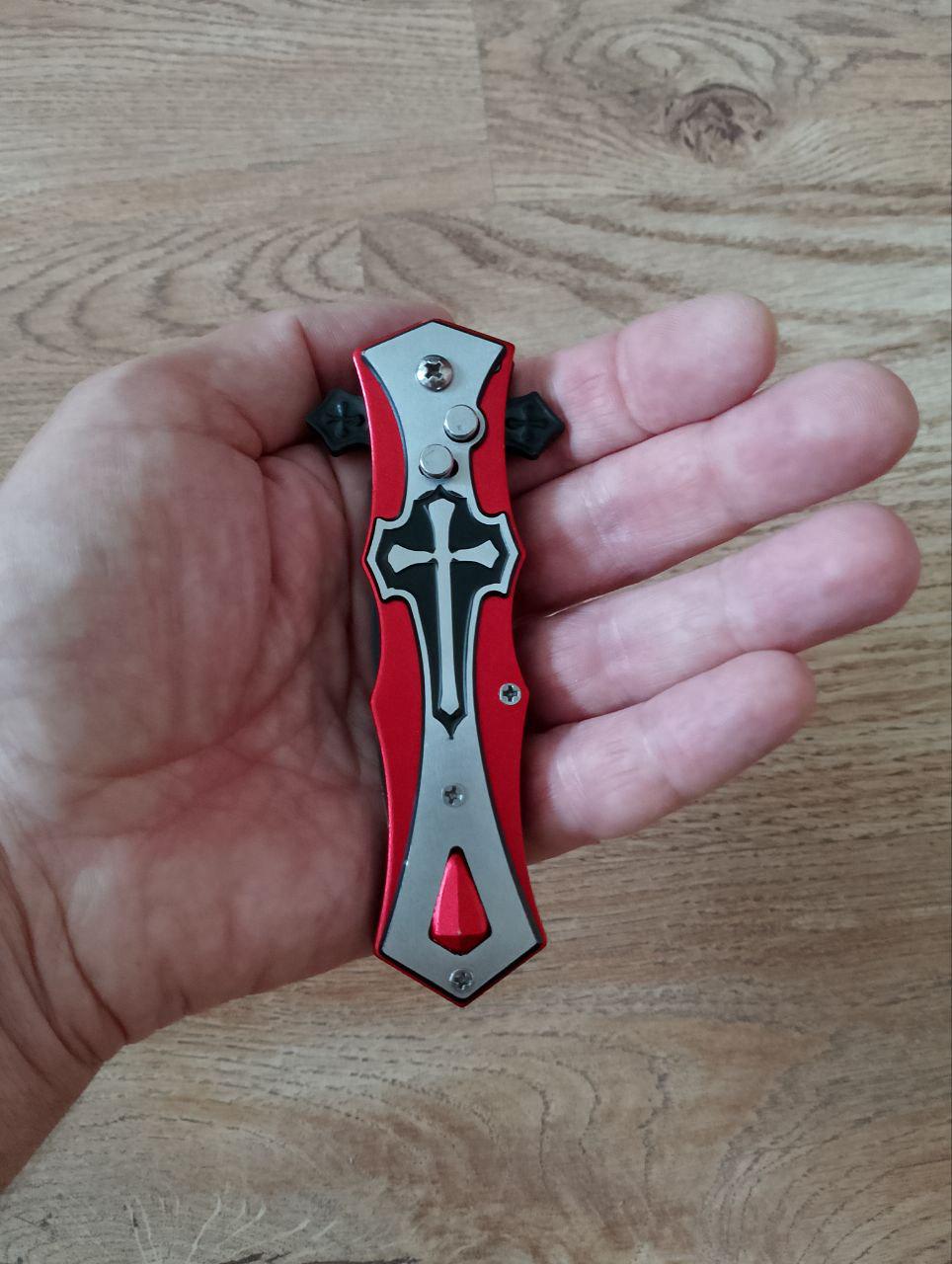 Нож карманный Крестоносец складной 20,5 см (5) - фото 2 Нож карманный Крестоносец складной 20,5 см (5) - фото 2