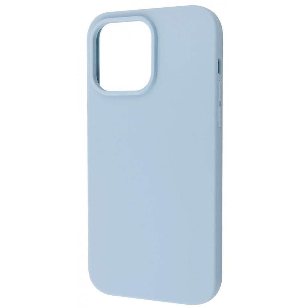 Чехол-накладка для телефона WAVE Full Silicone Cover iPhone 14 Plus/15 Plus Gray blue