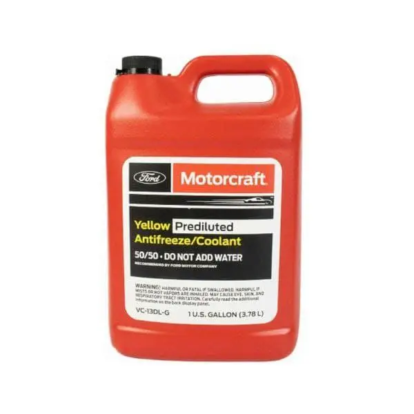 Антифриз Ford Motorcraft Prediluted Antifreeze Coolant 50/50 Yellow ...