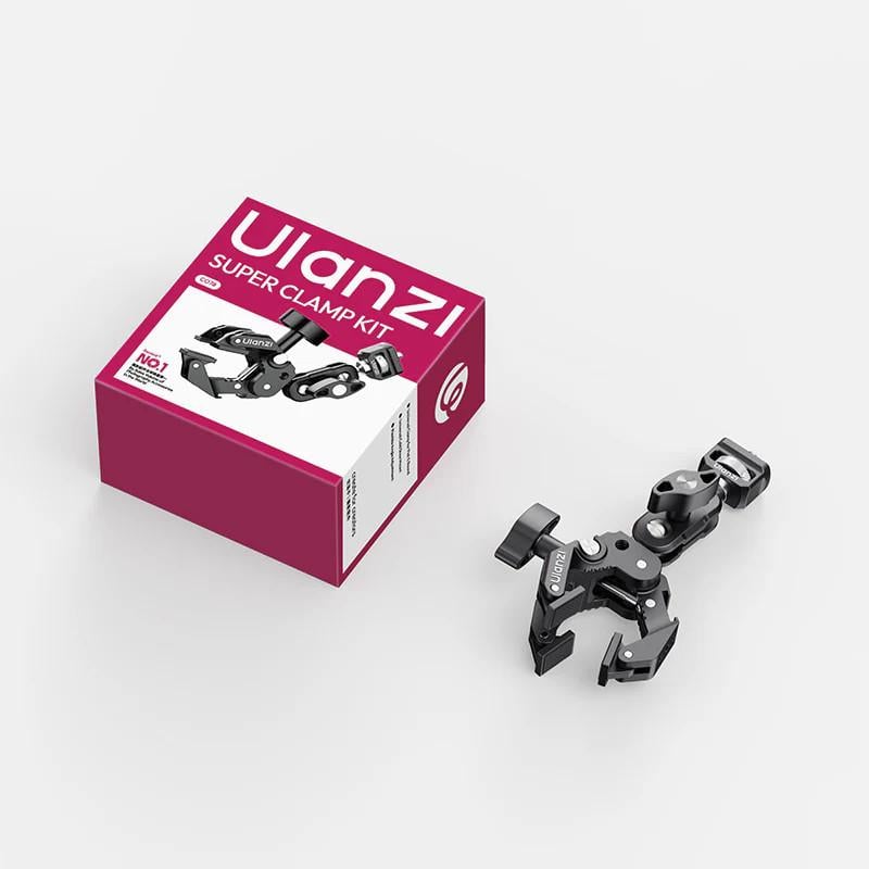 Держатель краб Ulanzi CO78 C084 для Magic Arm двушаровый для света камеры - фото 5