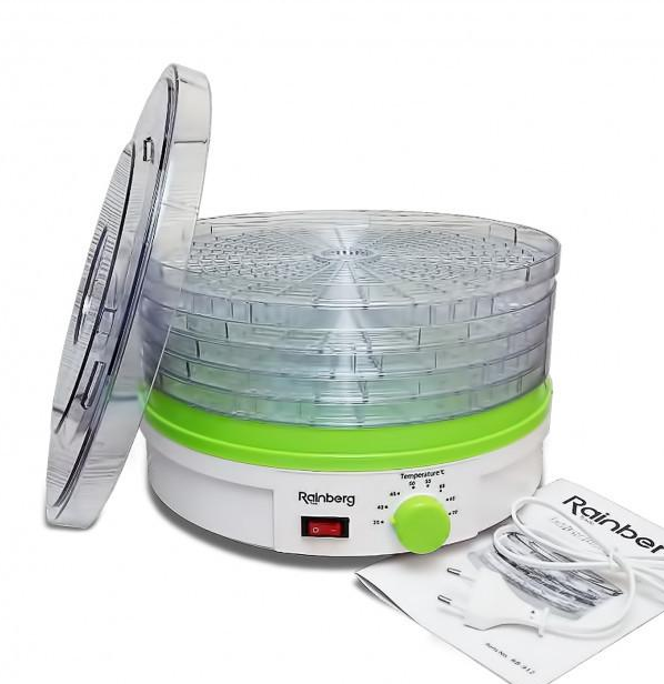 Сушилки для овощей и фруктов Rainberg RB-912 800W