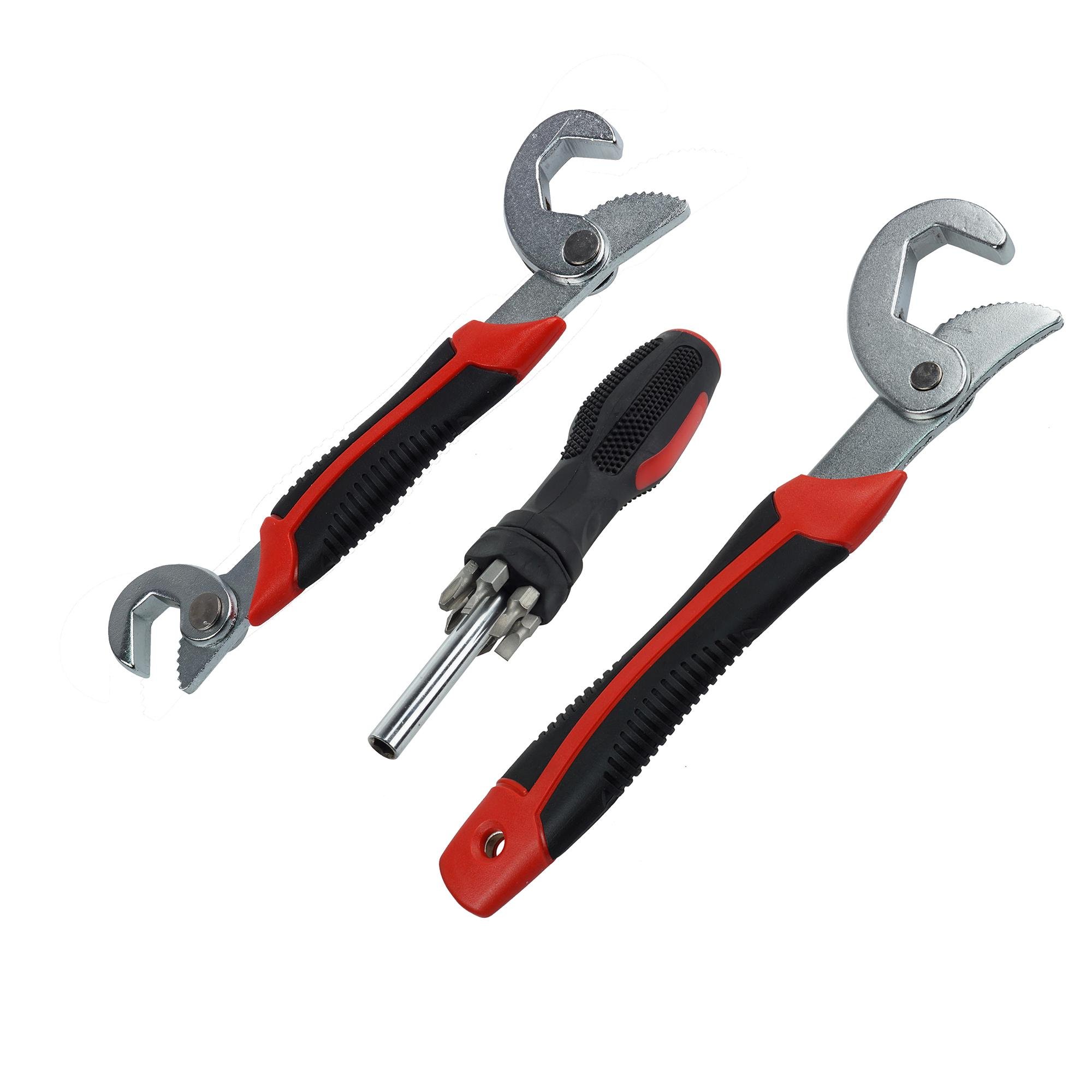 Набор гаечных ключей Wellamart Снэп энд Грипп + отвертка с 6 насадками (4538)