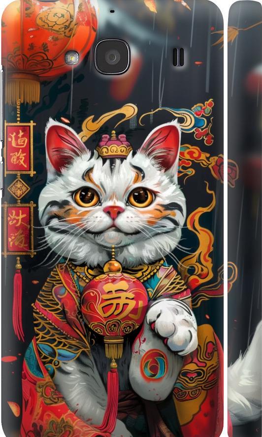 Чехол на Xiaomi Redmi 2 China Cat v2 (6135m-98-42517)