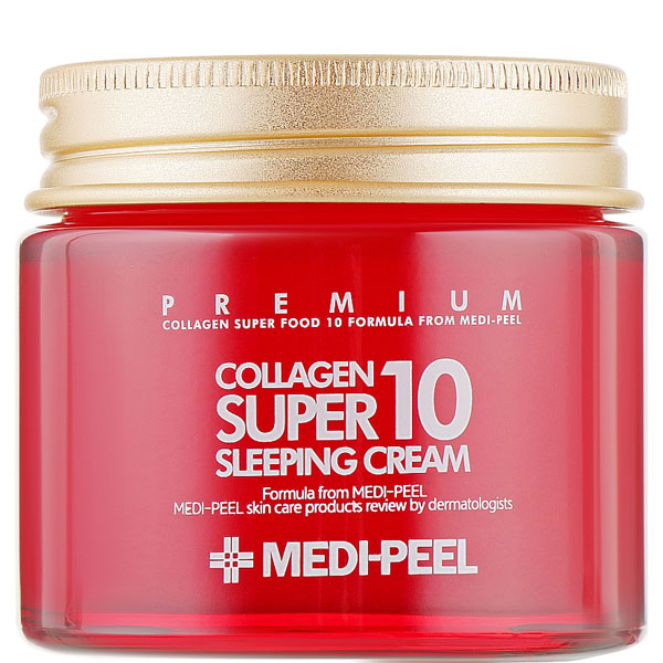 Крем Medi Peel Collagen Super10 Sleeping Cream омолаживающий ночной с коллагеном 70 мл - фото 1