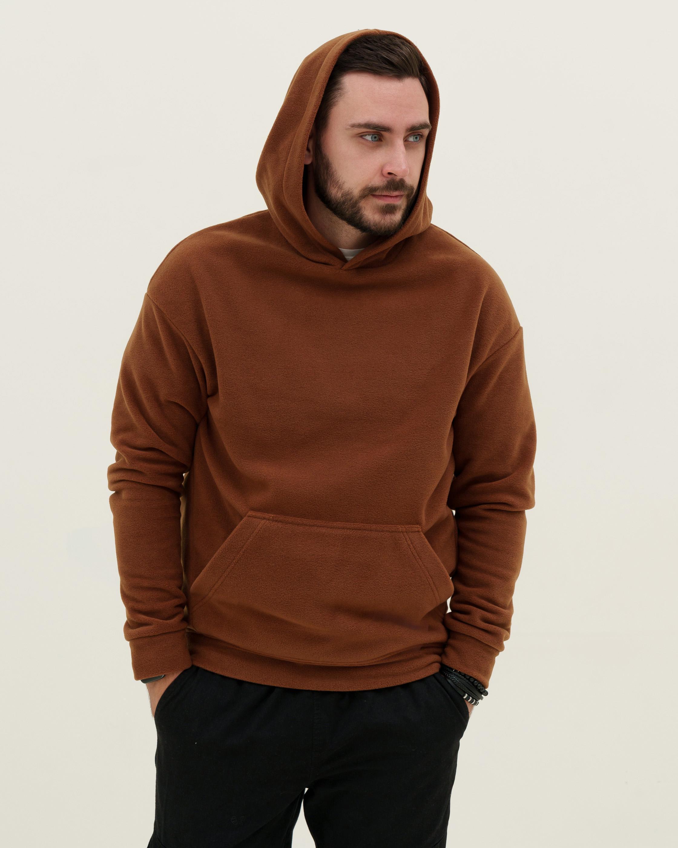 Балахон теплый Red and Dog Oversize Polar S Brown - фото 2 Балахон теплый Red and Dog Oversize Polar S Brown - фото 2