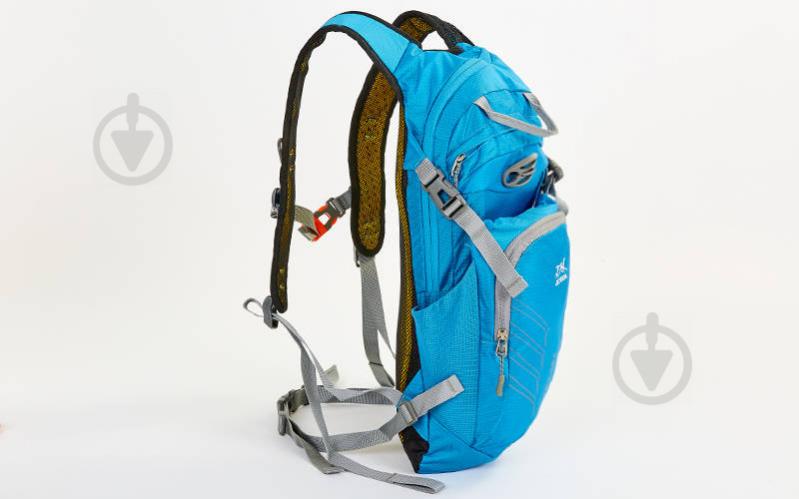 Рюкзак спортивный с жесткой спинкой planeta-sport GA-2086 22х5х48см Синий